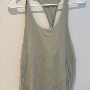 ALO Yoga Women's Tank Top in Light Gray